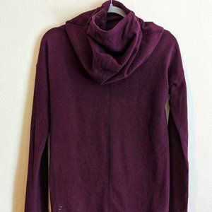 Lululemon Long-Sleeve Purple Pullover Cowl Neck Top Size 2